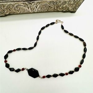 Vintage Semiprecious Stone Necklace - image 1